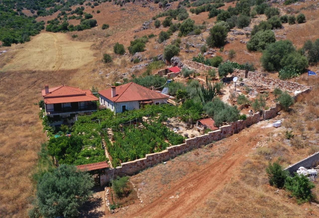 Vila Pontinos Old House Míloi Exteriér fotografie