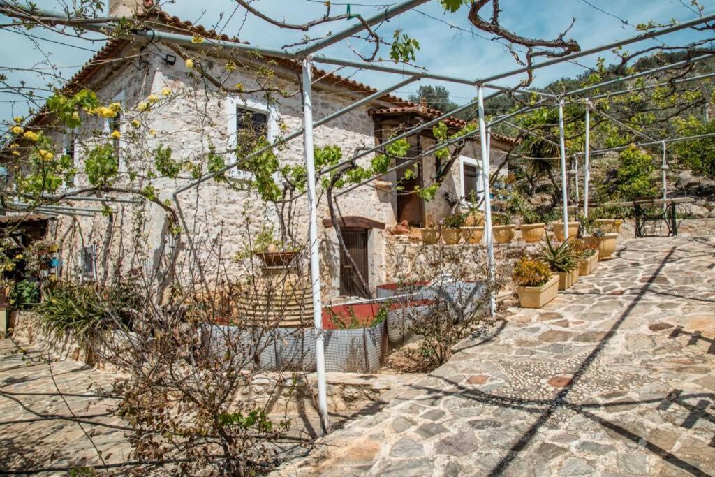 Vila Pontinos Old House Míloi Exteriér fotografie